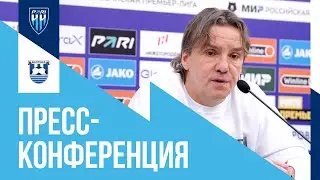 Пресс-конференция Сергея Юрана после матча с 