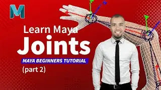 Maya Joints (part2) - How to work with joints effectively inside Maya.