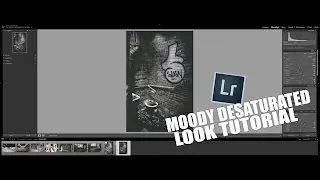 Moody Desaturated Look | adobe Lightroom Tutorial
