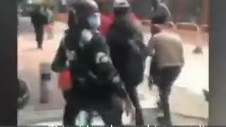 CHINESE throwing BLACKS out on the STREET !!