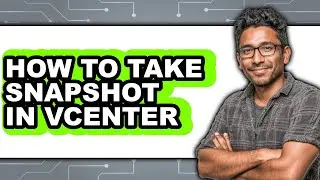 How to Take Snapshot in Vcenter (only Way)