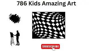 Illusion art in ms paint 
