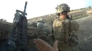 US Soldiers in Afghanistan. Helmet Cam Firefight - Real Combat | Afghanistan War