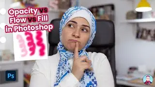 Opacity vs Flow vs Fill in Photoshop
