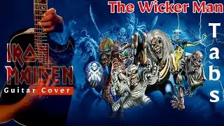 Iron Maiden - The Wicker Man (Guitar Cover + TABS) @guitarcoverwithtab @SophieLloyd