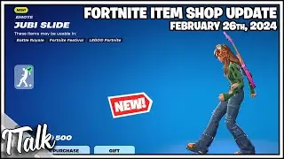 *NEW* JUBI SLIDE EMOTE! Fortnite Item Shop [February 26th, 2024] (Fortnite Chapter 5)