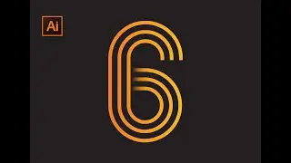 Typefool Adobe Illustrator Tutorial   Creating the logo G with a striped line effect