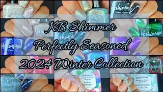 KB Shimmer Perfectly Seasoned Collection Winter 2024 Swatches #paidpr