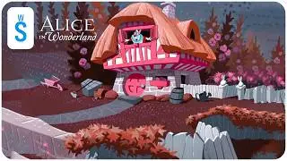Alice in Wonderland (1951) | Scene: The White Rabbit's House