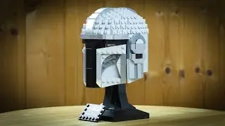 Time-Lapse: LEGO 75328 The Mandalorian Helmet
