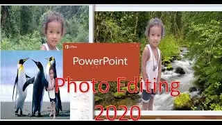 how to professional photo edit power point2020 new version