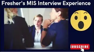 Demo Fresher's MIS Interview Experience. 