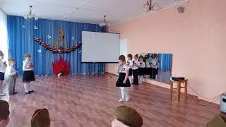 День Победы. Танец с ложками 