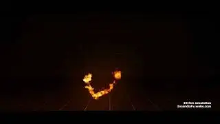 3D Fire simulation v2.1 (after effects)
