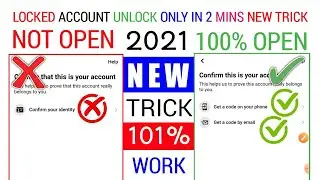 Your account has been locked Facebook get started problem | how to Unlock facebook locked account
