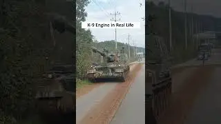 K-9 in War Thunder vs. Real Life