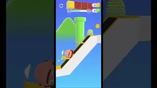 Gameplay top mobile games Relaxing n satisfying game iOS/ANDROID Hopping Heads  #shorts Level 23