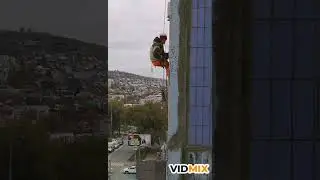 Промышленный альпинизм.