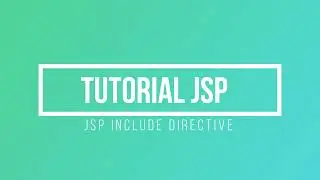 JSP Tutorial: page include