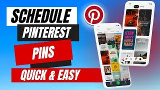 How to Schedule Pins on Pinterest Quick and Easy | Pinterest Scheduling Tips