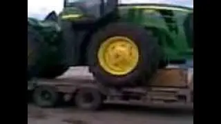 Перевозка трактора JD 9430