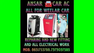 Ansar car ac work shop #ansarcarac #reelsmuslim #car #ac #youtube #foryou ac kaise banaya jata hai