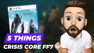 5 Things You Need To Know About Crisis Core Final Fantasy VII Reunion on PS5