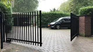 elektrische poort openingscyclus