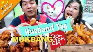 ✨VIKINGS BUFFET GIVEAWAY!!!✨ Bonchon Mukbang + Husband Tag | HungreeCatt
