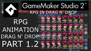 Animation for RPG in GameMaker Studio 2 | Making RPG in GameMaker Studio 2 (Part 1.2)