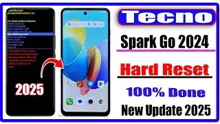 Tecno Spark Go 2024 Hard Reset I Pattern&Pin/Password |Factory Reset/ Tecno Spark Go Hard Reset 2025