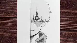 Drawing Shoto - [My Hero Academia]