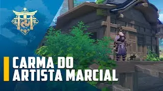 Apenas um soldado ferido!? A quest "Carma do Artista Marcial"