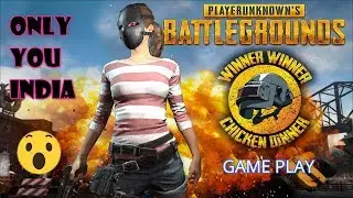 PUBG PC| GAMEPLAY |SANHOK|CHICKEN DINNER WITH SQUAD| ONLY YOU INDIA