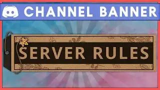 BOOKMARK BANNER DESIGN | Discord Channel Banner Photoshop Template