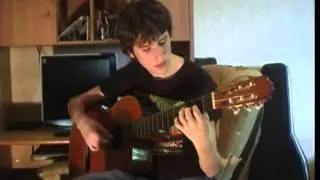 Александра(из к\ф Москва слезам не верит)classical guitar