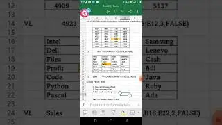 VLOOKUP Working Example with two Different Tables with a Trick. Enjoy Video.
