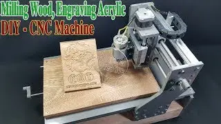 How to Make a CNC Machine Engraving Cutting Milling with 775 Motor