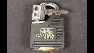[L233] Burg Wächter Gamma 700 Padlock - pick