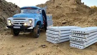 Kingkong rc Zil 130 4х4 Зил 130 везу плиты 