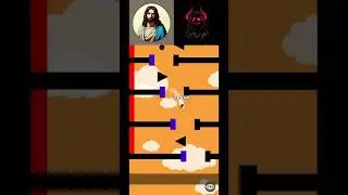 Jesus vs Devil #memes #phonk #viral #ballgame #battle #jesus #devil #shorts
