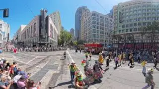 San Francisco Gay Pride Parade Clip 360 Video