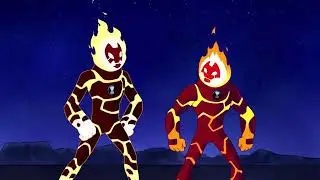Bens Prime, Ben (Reboot), Maximilian,  Gwen e Gwen 10 vs Alien X