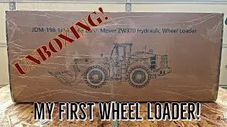 UNBOXING my first wheel loader - JDM Hitachi ZW370