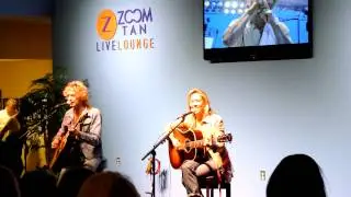 Sheryl Crow performs at the Zoom Tan Live Lounge