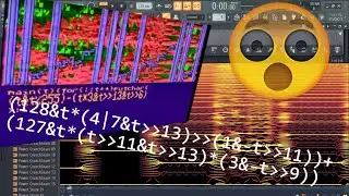 Bytebeats in FL Studio Edison scripting (Full tutorial and explanation)