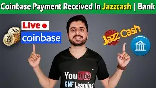Coinbase Payment Received in Jazzcash or Bank | Live Payment Withdraw Complete Video