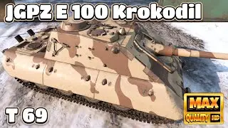 Tank Company Jagdpanzer E 100, T 69 Gameplay