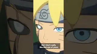 Boruto meets reanimated Sasuke...