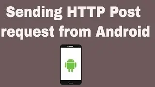 post json string to web service in android